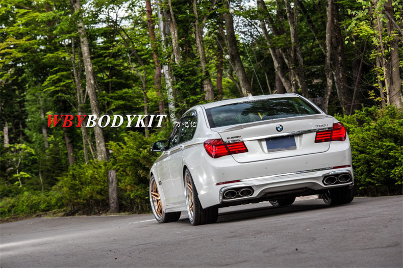 适用于老款7系f01f02改装everyn前后大包围前杠侧裙后唇尾翼后杠