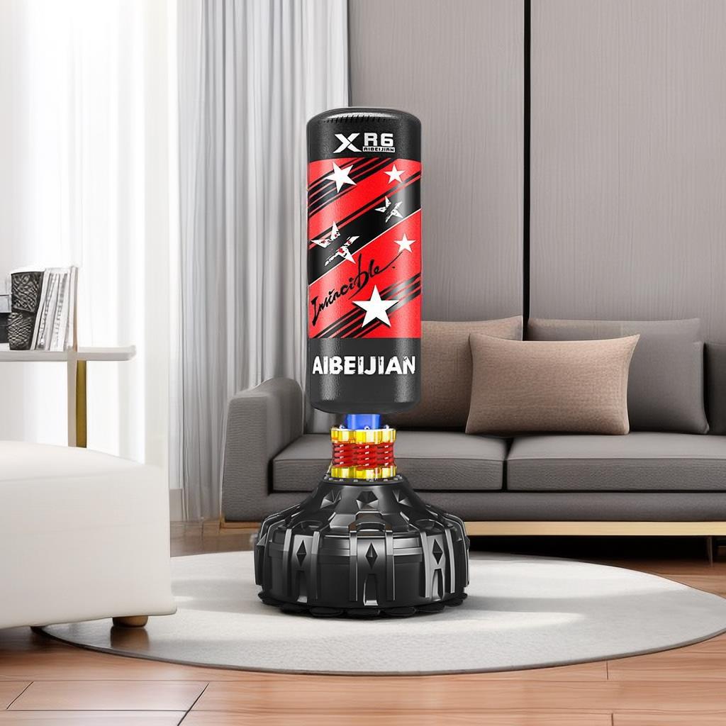 拳击沙袋立式家用成人儿童家庭不倒翁打沙袋出气学生专业散打沙包