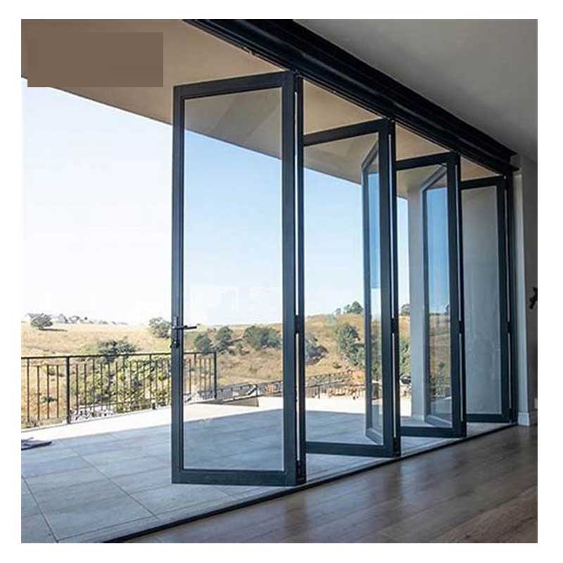 海景房落地全开窗密封隔音防水钢化玻璃防盗窗断桥铝合金窗