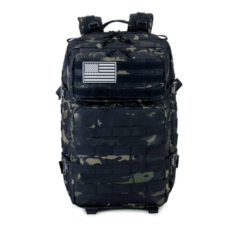 Cross-Border Men's Large Capacity Camping Army Attack Packets Mountaineering Sports Travel Camouflage Outdoor Tactical Backpacks