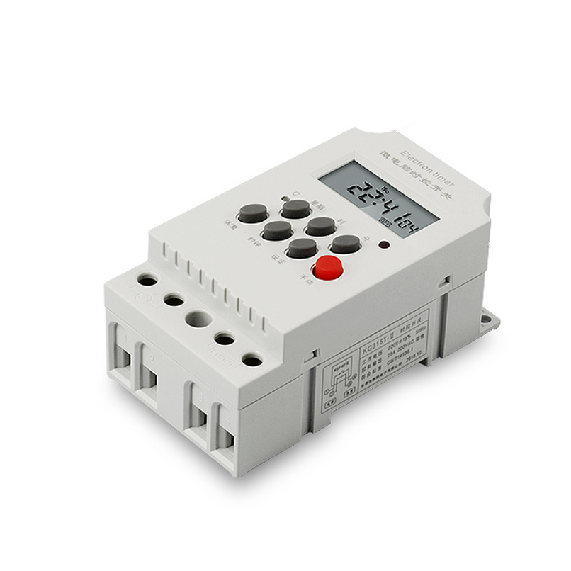 小型定时器开关kg316t-ii微电脑时控开关