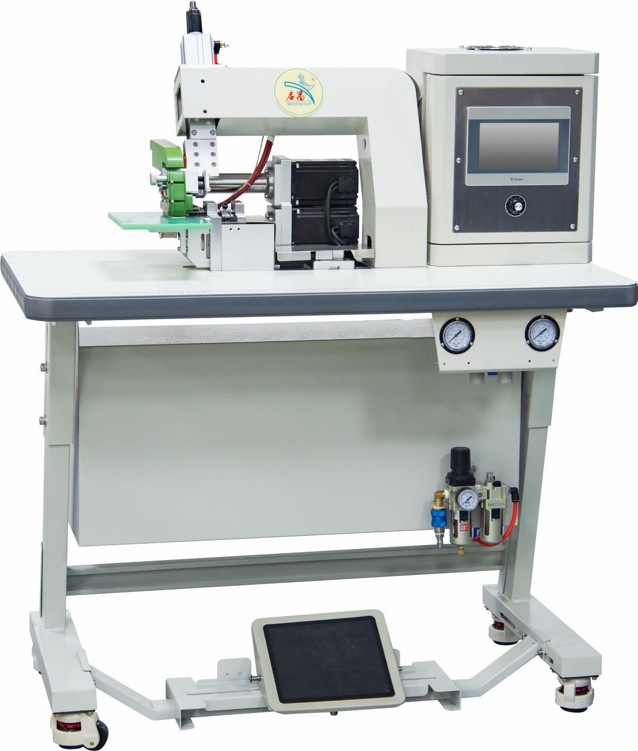 qc-860sj 服装机械设备  无缝服装上胶机贴胶机   无缝机械设备