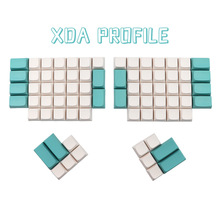 XDA无刻键帽 pbt材质 ErgoDox ergo键帽 单手机械键盘客制化键帽