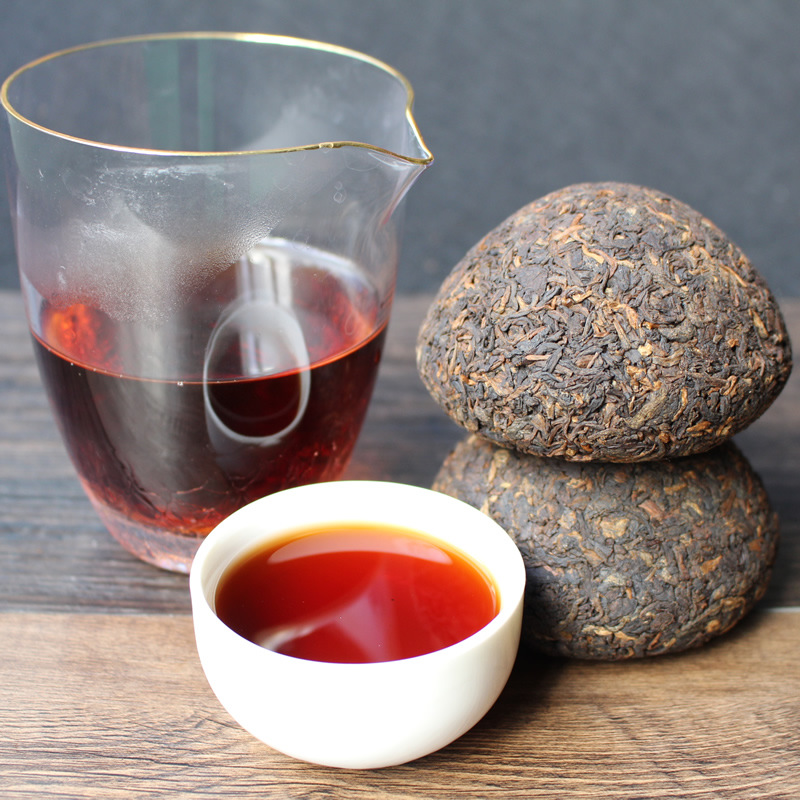 云南普洱茶产地货源头春古树普洱沱茶陈年小沱茶100g现货可批发