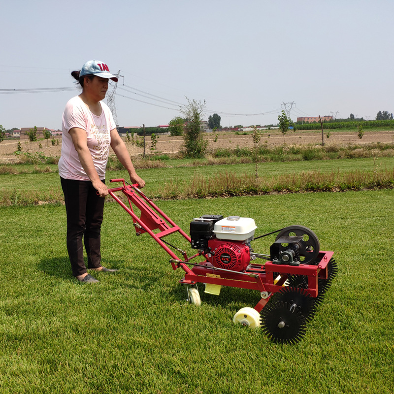园林草坪切边机草坪基地专用草皮切块划线机草场铲草皮用切割机