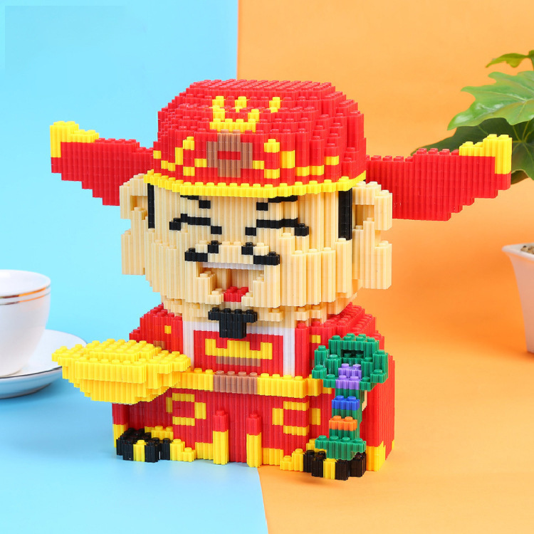 小颗粒积木拼装批发地摊兼容乐高益智拼图玩具女孩系列生日礼物