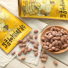 韩国进口蜂蜜黄油扁桃仁250g大包装巴旦木休闲零食包邮