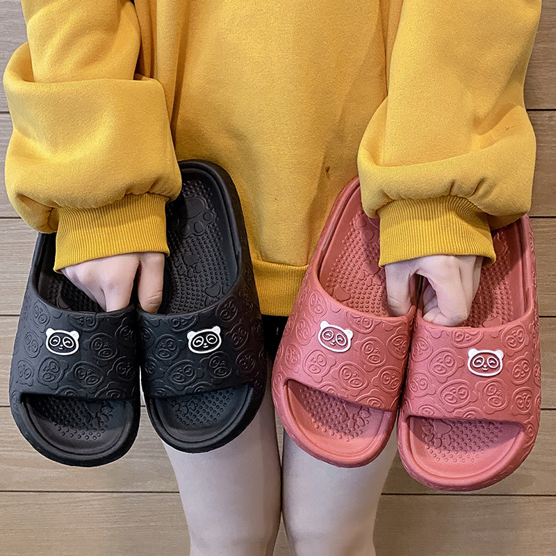 Slip-on Soft Bottom Slippers for Women Summer Outdoor Wear 2023 New Non-Slip Bath All-Match Casual One-Word Sandals Shoes