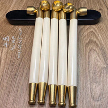 玛运猛犸 铜头三无牙芯素猛犸牙烟斗男女款适用文玩收藏