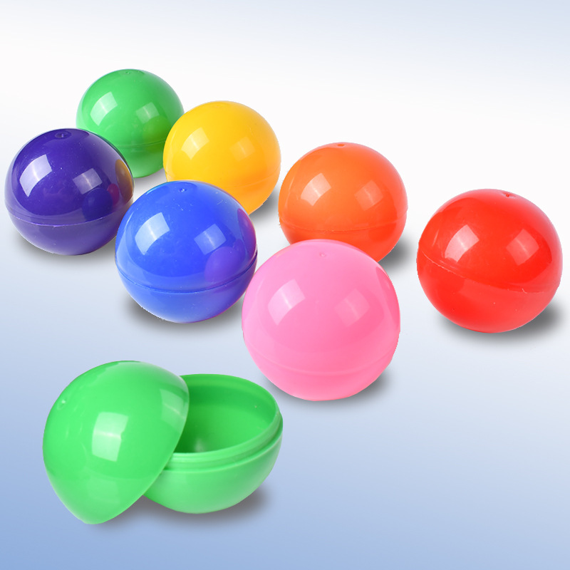 彩色开口球抽签球摇奖球摸奖乒乓球可重复使用内置奖券纸条新