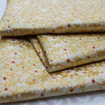 中国风旗袍童装娃衣汉服装饰手工香包抱枕面料提花织锦缎丝绸布料