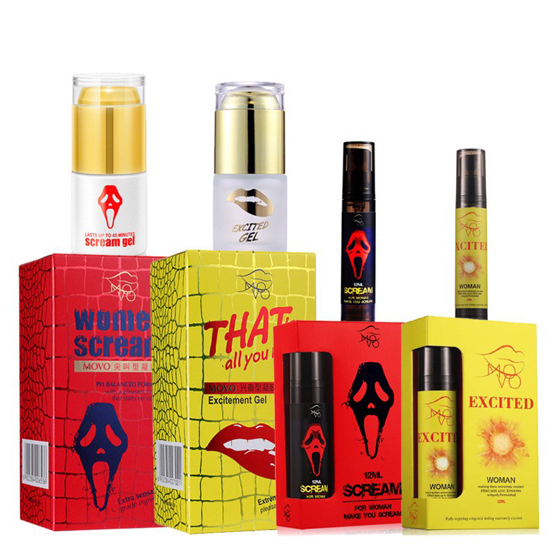 movo尖叫型凝胶兴奋阴蒂刺激润滑女性快感凝露性保健品情趣用品
