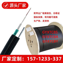 GYXTC8S-8B1室外中心束管结构八字缆钢带钢丝吊线GYXTC8S光缆