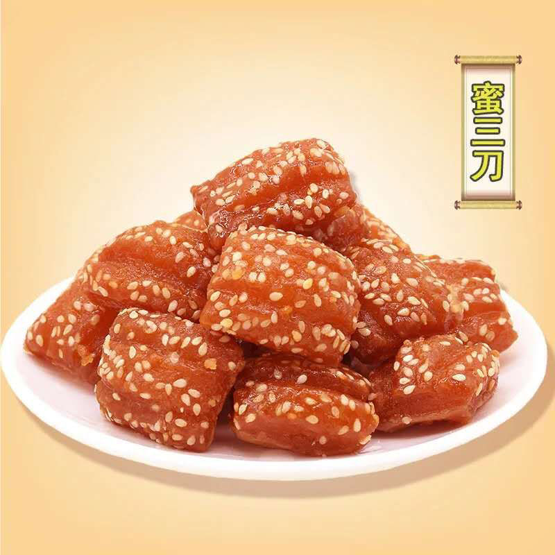 蜜三刀蜜翻花芝麻条传统糕点山东特产1斤-4斤