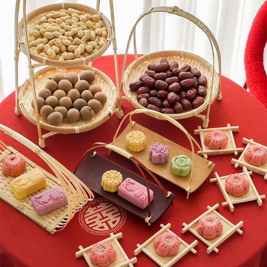 订婚糕点摆台结婚点心桌面布置装饰摆件布置婚房客厅备婚用品大全