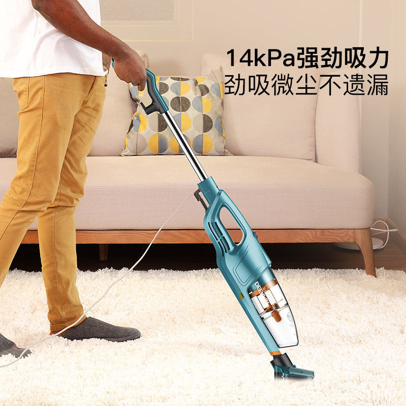德尔玛吸尘器dx900家用推杆迷你手持小型强力大功率吸地毯吸尘