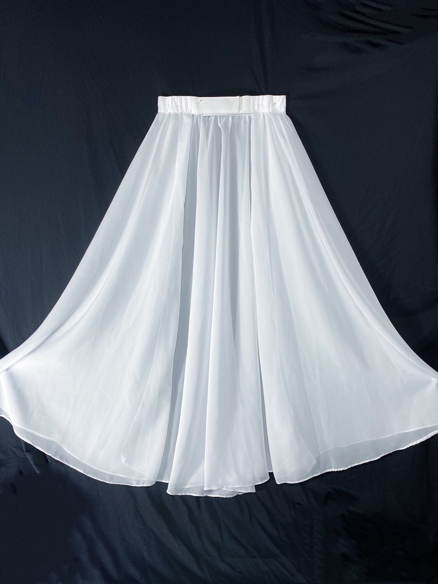 钢管舞演出服钢管舞唯美飘逸舞蹈服大裙摆 粘扣可拆 只是大裙摆