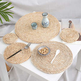 玉米皮编织杯垫