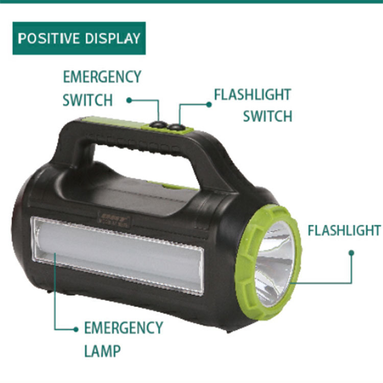 at-9037 Solar Integrated Lighting System Power Torch Power Bank Emergency Light