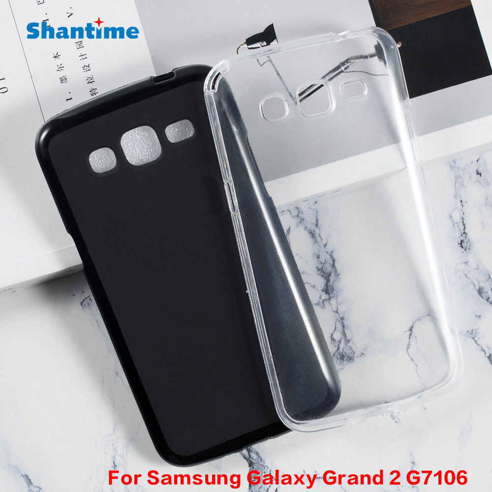 适用Samsung Galaxy Grand 2 G7106手机壳翻盖手机皮套TPU布丁套