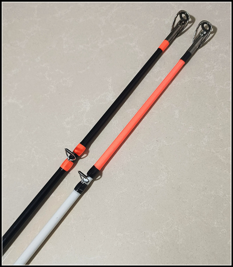 冰上锚鱼竿锚杆特硬独节实心锚竿单枪深海铁板慢摇船钓托钓大物竿