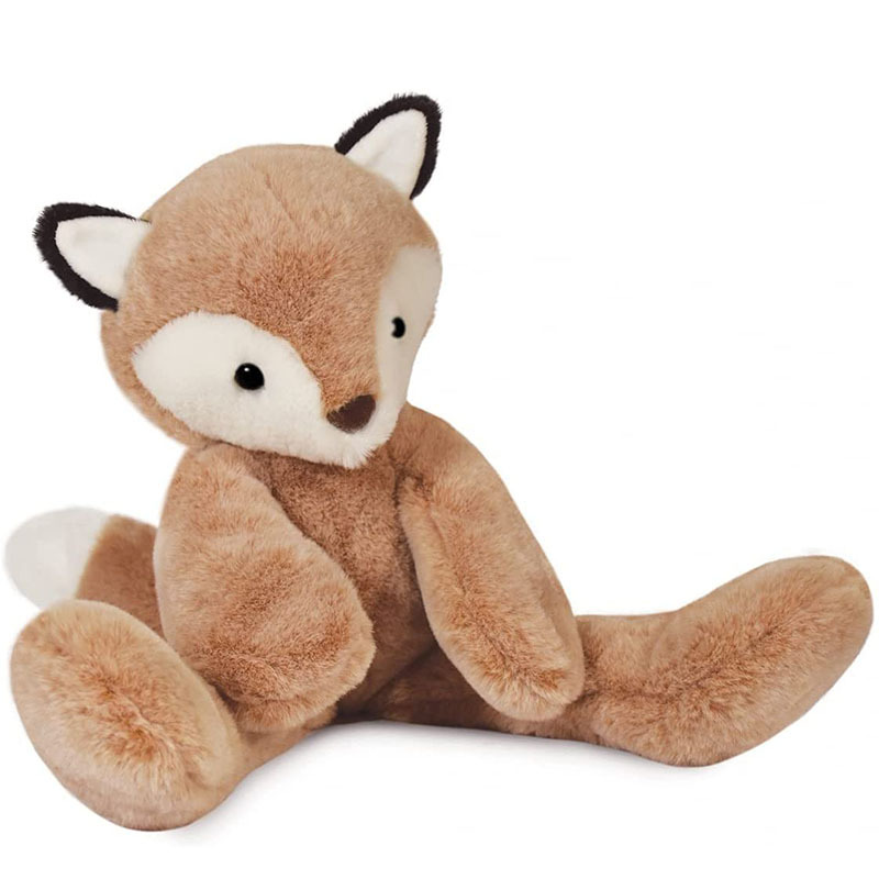0成交0毛绒玩具定制来图定做企业吉祥物公仔亚马逊仿真小狐狸玩偶娃娃