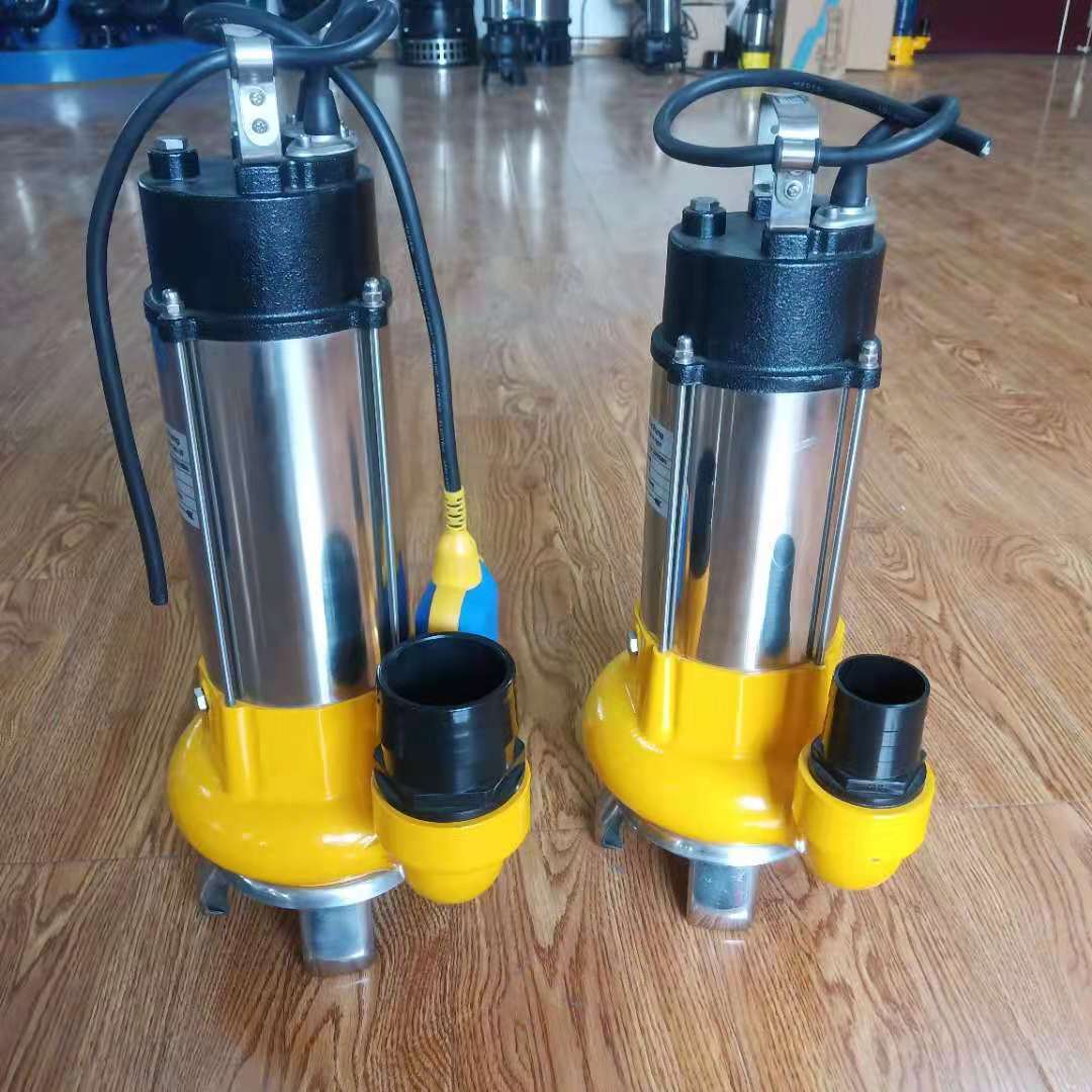v型潜水泵无堵塞排污泵380v抽水泵机220v农用灌溉家用小型污水泵
