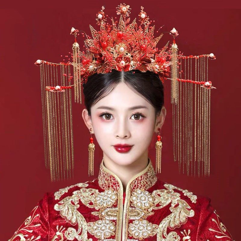 新娘凤冠秀和服配中式礼秀禾服古装发相似店铺>进入本店铺>厂房面积