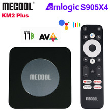 跨境热品KM2 Plus TV Box 智能语音机顶盒 安卓11 5GWiFi BT 4K