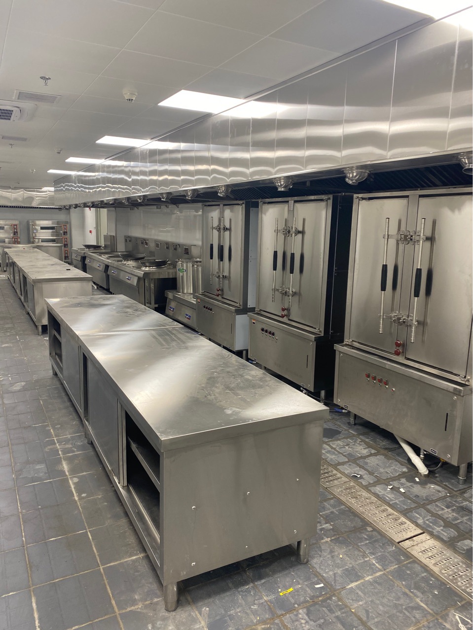 整套酒店用品厨房设备炊事机械制冷设备排烟设备酒店配套