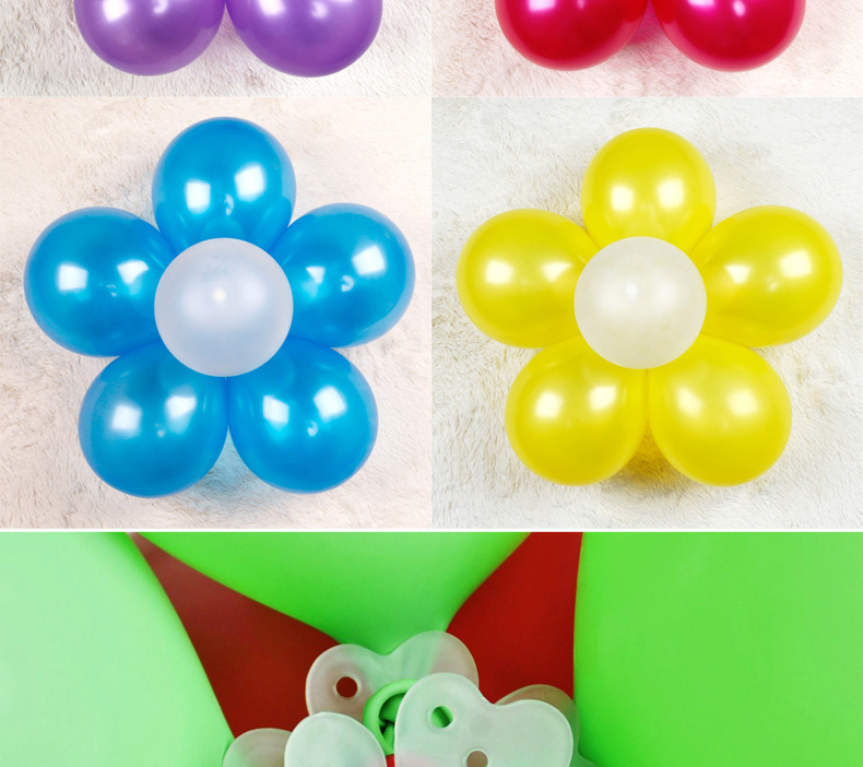 气球梅花扣【包      装】:编织袋散装 一袋5000片【产品用途】:气球