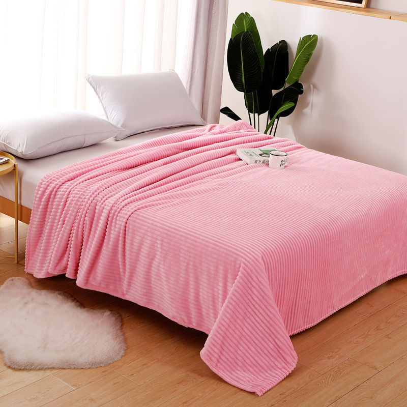 Nap Blanket Four Seasons Blanket More Sizes Thickened Flannel Blanket Winter Single Sofa Blanket Sheets Thin