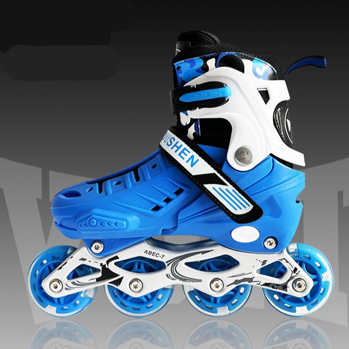 欧神溜冰鞋儿童款女轮滑鞋男童学生滑冰旱冰初学者成人6-12岁滑轮