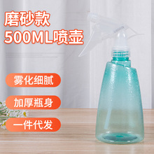 塑料喷水壶500ml喷水壶园艺家用喷水壶消毒喷水壶手压式喷雾