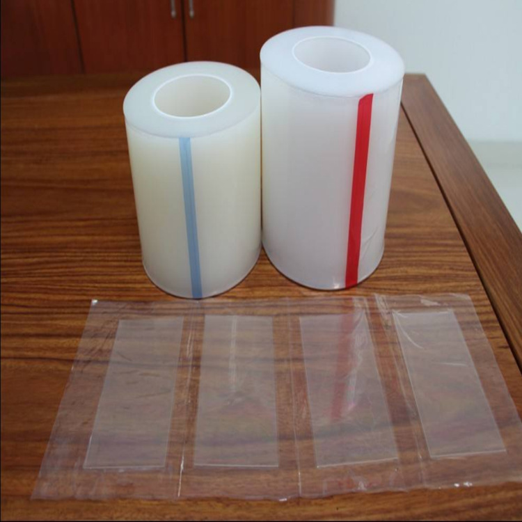 pe静电自粘保护膜镜片保护膜pet材质贴膜带底纸无胶自吸附不残胶