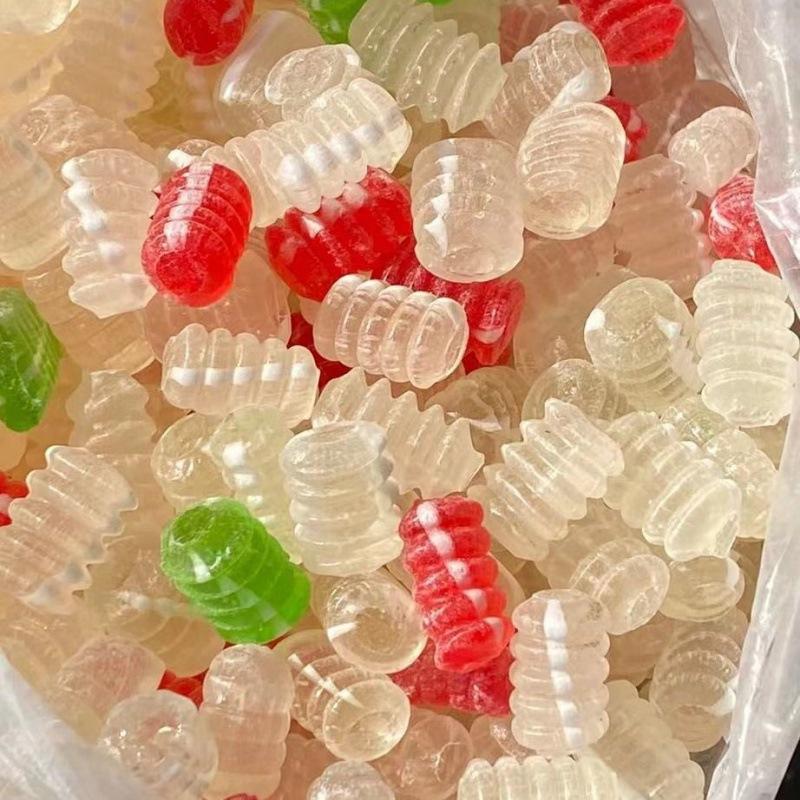 原味干果店螺丝糖童年回忆老式糖果传统怀旧水果硬质糖果