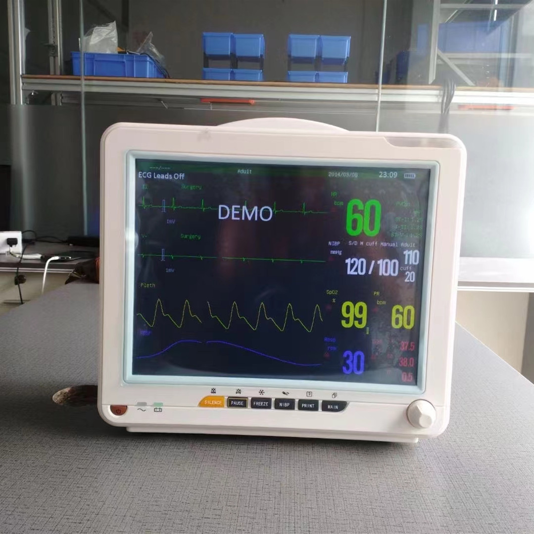 24小时宠物成人版心电监护仪床旁监护仪icu重症监护室可出口直邮