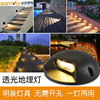 Trails Ming Zhuang Buried lights led outdoors waterproof Plank Shell side luminescence square villa street lamp