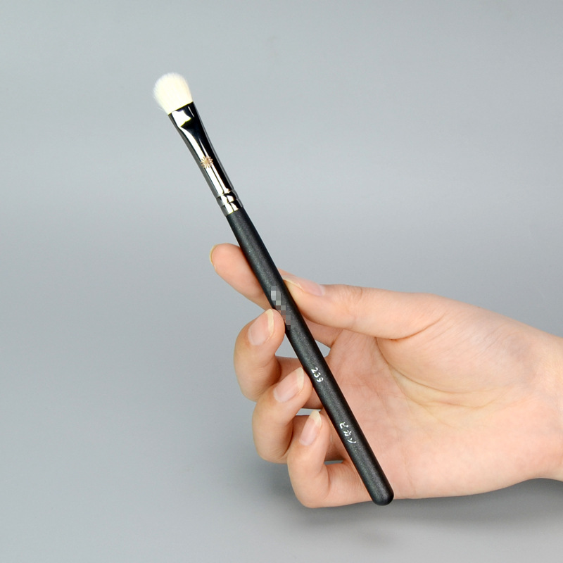 毕家239#羊毛晕染刷中号眼影刷动物毛易取粉沧州青县纯白色化妆刷