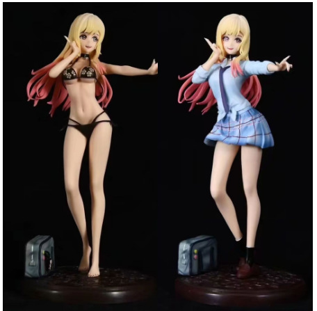 更衣人偶坠入爱河 喜多川海梦 校服泳装 衣服可脱 手办模型 盒装