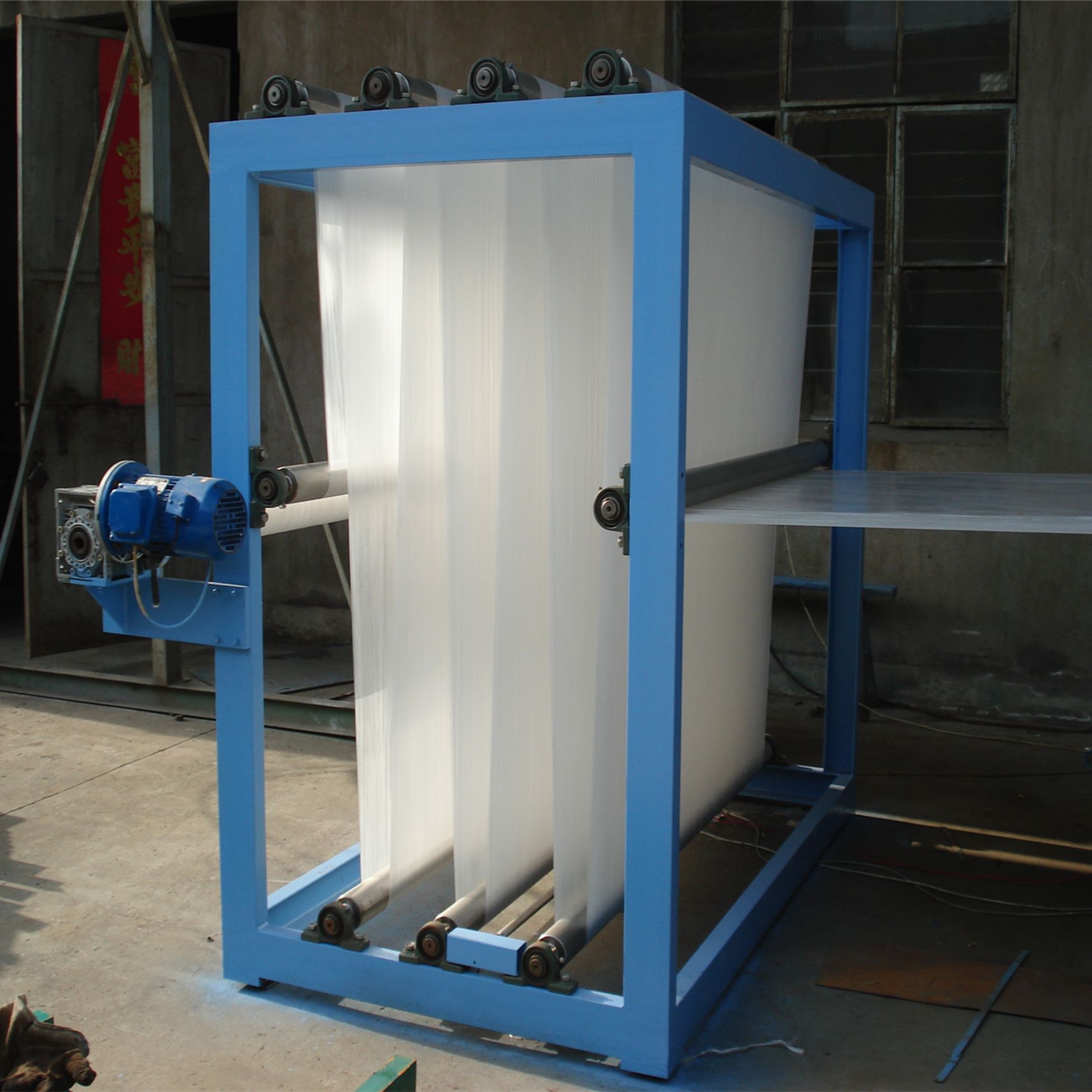 pe无纬布高分子聚乙烯纤维无纬布ud布连续生产线布机设备