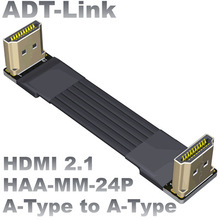 ADT HDMI 2.1公对公内置型高清视频延长线支持2K/240hz 4K/144Hz