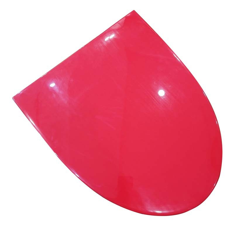 Color Plastic Pp Top Household Toilet Lid Quick Release Toilet Lid Buffer Thickened Universal Toilet Seat Cover