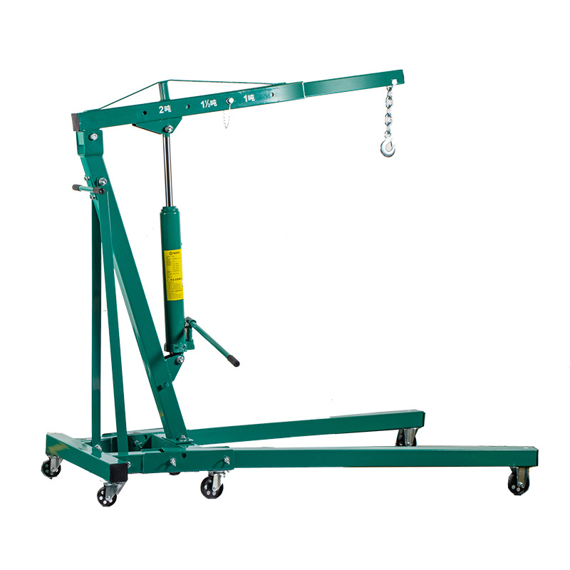 世达ae5841折叠吊机液压汽车发动机吊架引擎起重吊机2吨移动吊车