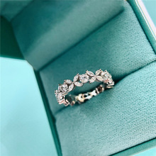时尚轻奢小众设计高级感 s925纯银优雅气质指环 个性简约百搭戒指