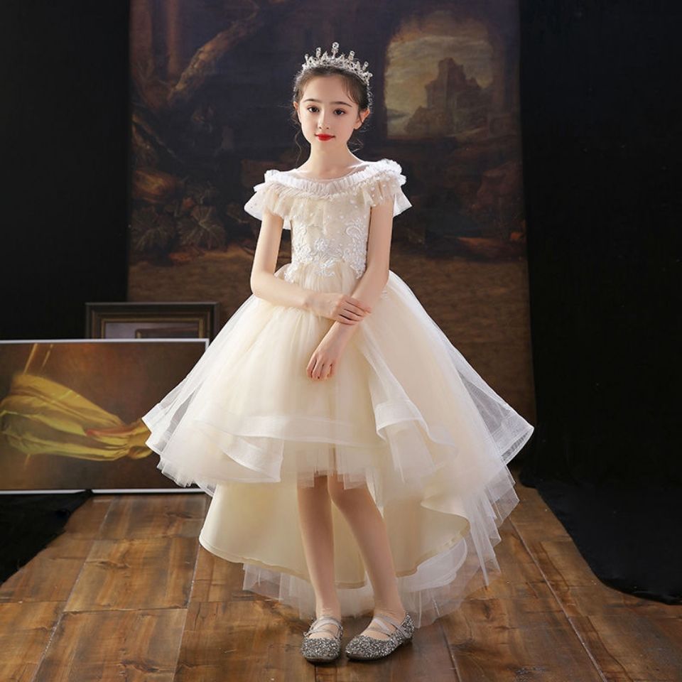 童装女童夏装裙子礼服图片