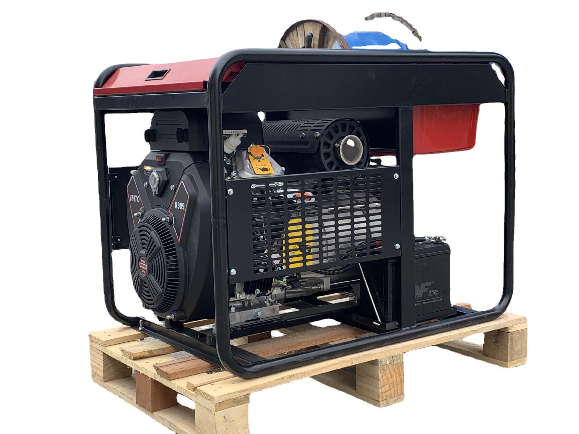 23kw  稀土永磁电机 可带15kw 电机 380v 车载汽油发电机