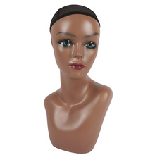 模型假口罩眼睛帽子女士头模丝巾面罩道具人头假发头假头模特展示