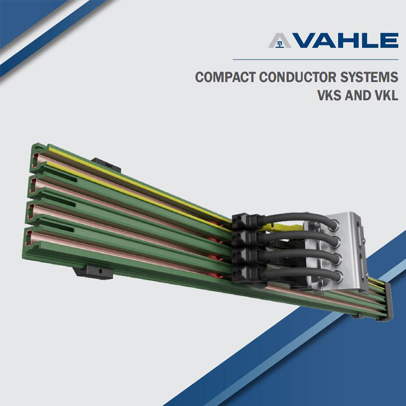 德国VAHLE法勒VKS组合式滑触线 接头支架端帽集电器滑触线配件