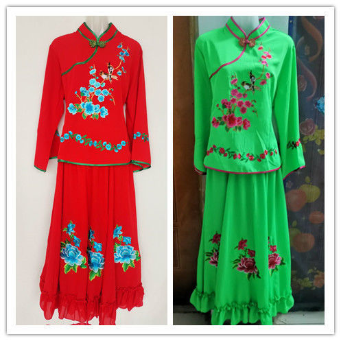 东北大秧歌服装冬